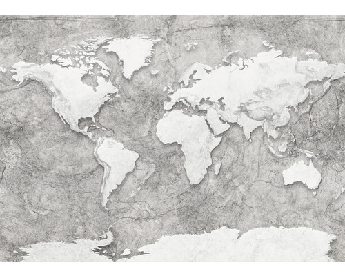 Mapa světa na strukturovaném pozadí