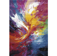 Koberec s abstraktním vzorem