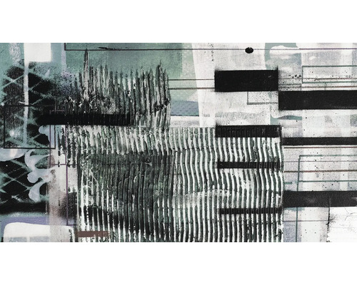 Abstraktní nástěnný obraz s grafickými prvky