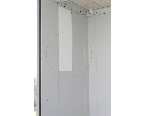 Stěnový panel s integrovaným výřezem