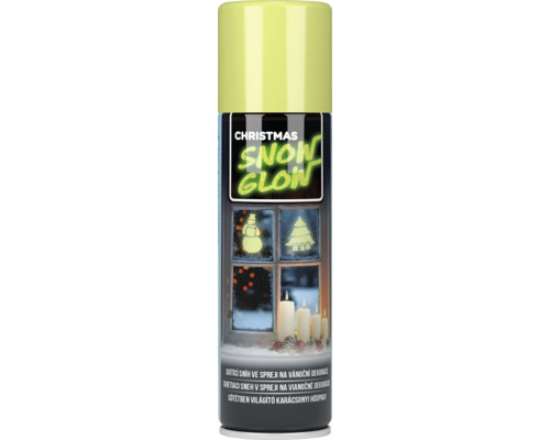 Sprej Christmas Snow Glow pro vánoční dekorace