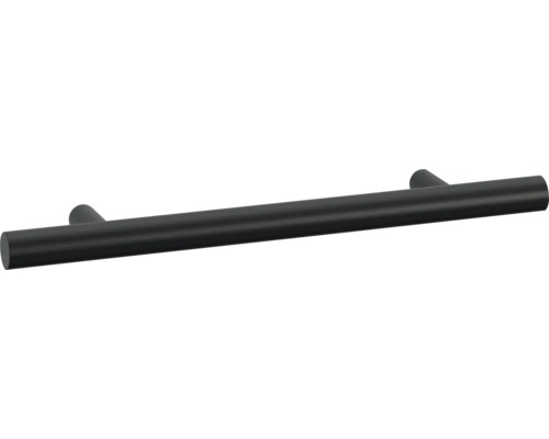 Tyčová rukojeť PICCANTE Smart rozteč 128 mm, matná černá „GB“ Úchytka na nábytek