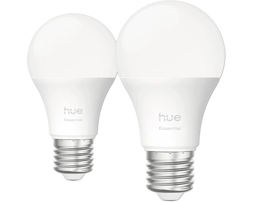 Dvě žárovky Hue Essential s paticí E27