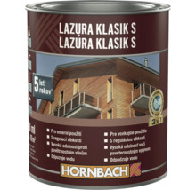 Lazura na dřevo v plechovce s logem Hornbach