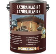 Lazura na dřevo Klassik S v kovovém kbelíku pro venkovní použití
