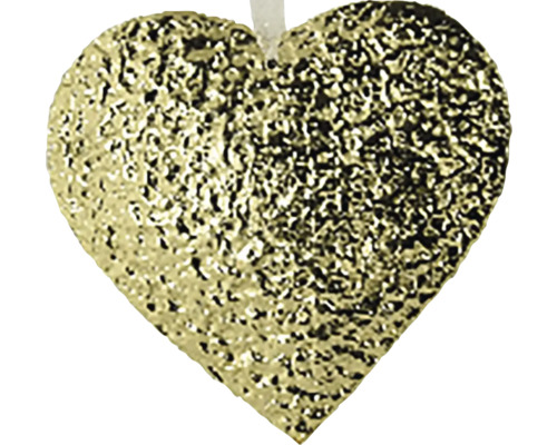 Ozdobný přívěsek ve tvaru srdce se strukturou