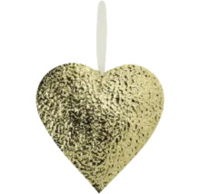 Ozdobný přívěsek ve tvaru srdce s páskem