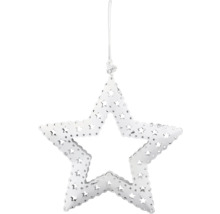 Vánoční ozdoba ve tvaru hvězdy se závěsem