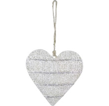 Dekorativní srdce k zavěšení se vzorem