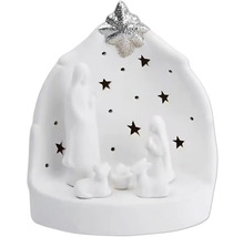 Vánoční betlém s hvězdou