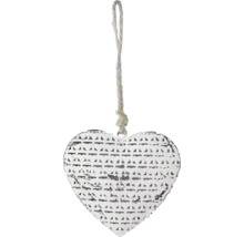 Dekorativní srdce k zavěšení s provázkem