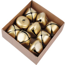 Karton s pozlacenými rolničkami