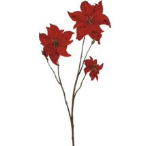 Umělý vánoční hvězda se třemi květy