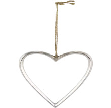 Dekorativní přívěsek ve tvaru srdce se šňůrkou