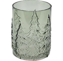 Svícen s motivem vánočního stromku