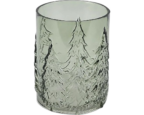 Svícen s motivem vánočního stromku