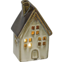 Dekorativní keramický dům s osvětlením