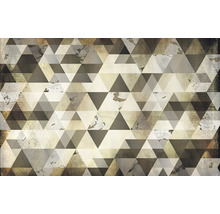 Tapeta s geometrickým trojúhelníkovým vzorem