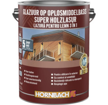 Lazura na dřevo na bázi rozpouštědel v kovovém kbelíku