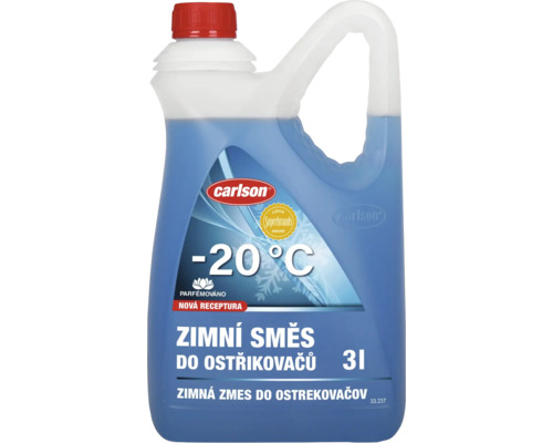 Zimní směs do ostřikovačů, třílitrový kanystr