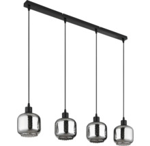 Závěsné svítidlo se čtyřmi skleněnými lampami
