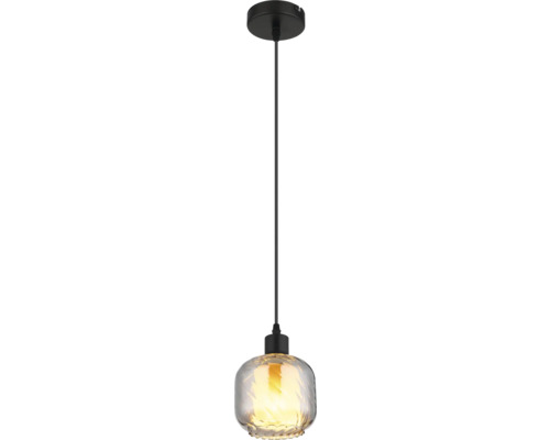 Závěsná lampa se skleněným stínidlem