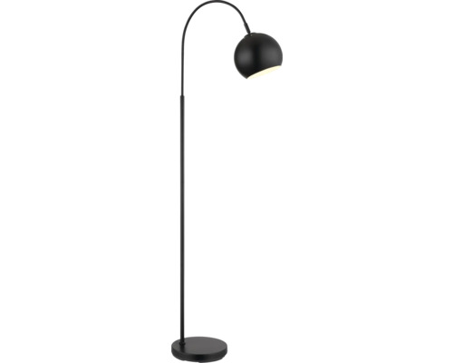 Stojací lampa s kulatým stínidlem