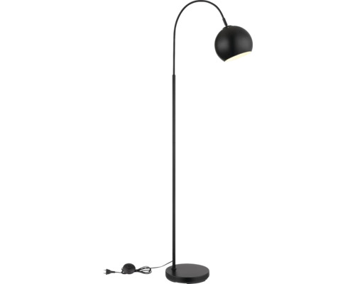 Oblouková lampa s kulatým stínidlem