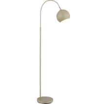 Stojací lampa s kulatým stínidlem
