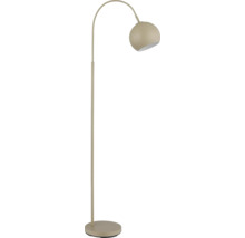 Stojací lampa s kulatým stínidlem