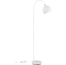 Stojací lampa s kulatým stínidlem
