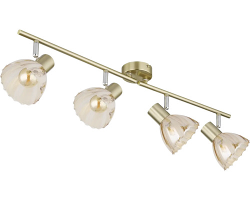 Stropní svítidlo se čtyřmi skleněnými stínidly