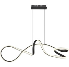 Moderní závěsné svítidlo se zakřiveným designem