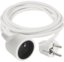 Prodlužovací kabel s ochrannou kontaktní zástrčkou a spojkou