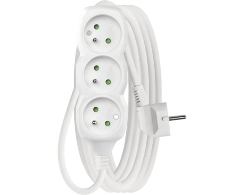 Prodlužovací kabel se třemi zásuvkami