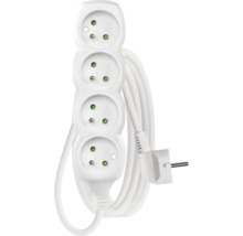 Prodlužovací kabel se čtyřmi zásuvkami