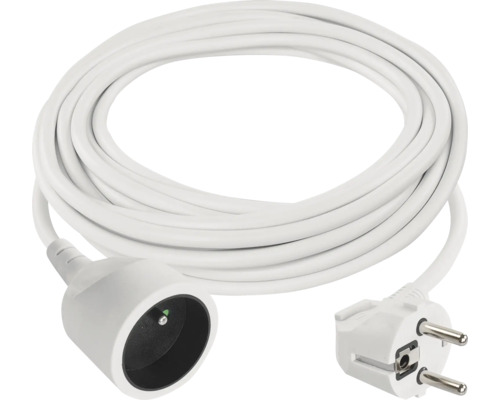 Prodlužovací kabel se zástrčkou a zásuvkou