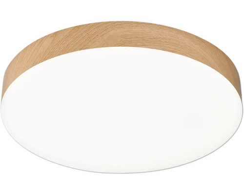 LED stropní svítidlo Top Light Spirit 30D CCT IP44 24 W 2400 lm 3000-6500 K dub Stropní svítidlo s dřevěným rámem