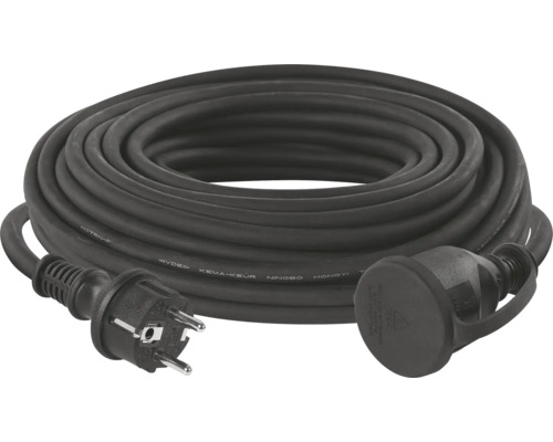 Prodlužovací kabel se zástrčkou a spojkou