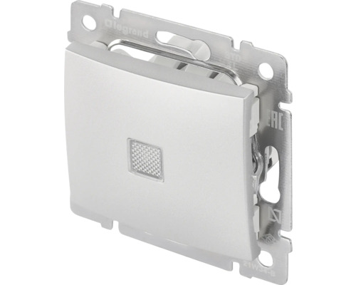 Logo Legrand Datová zásuvka s kovovým rámem