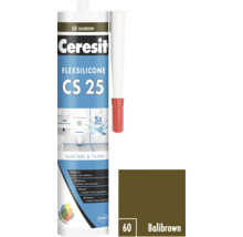 Ceresit Flexsilicone CS 25 sanitární a obkladový tmel, Balibrown