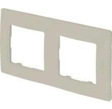Dvojitý rámeček pro vypínače a zásuvky