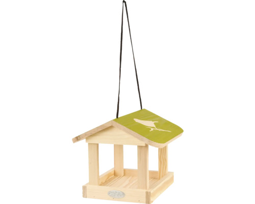 Dřevěné krmítko Esschert’s Garden DIAPOZITIV závěsné Krmítko pro ptáky se závěsem