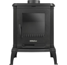 Krbová kamna s průhledem a logem Nordflam