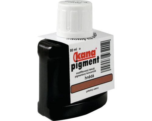 Kana Pigment barevný pigment, hnědý, 80 ml