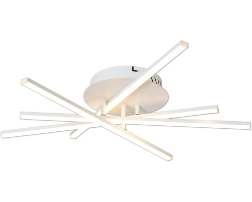Bílé LED stropní svítidlo s několika rameny