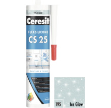 Ceresit Flexsilicone CS 25 sanitární a obkladový silikon, odstín Ice Glow