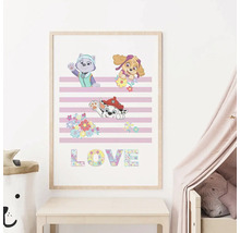 Ilustrace s motivy Tlapkové patroly v rámu