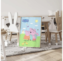 Zarámovaný obrázek Peppy Pig v dětském pokoji