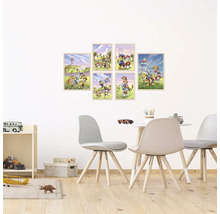 Dětský pokoj s nástěnnými malbami Tlapková patrola, stolem a židlemi